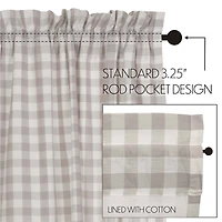 Vhc Brands Annie Check 2-pc. Rod Pocket Window Tier