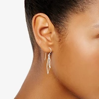 Silver Treasures Womens Sterling Silver Hypoallergenic Drop Earrings