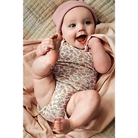 Carter's Baby Girls Round Neck Short Sleeve Rib 5-pc. Bodysuit