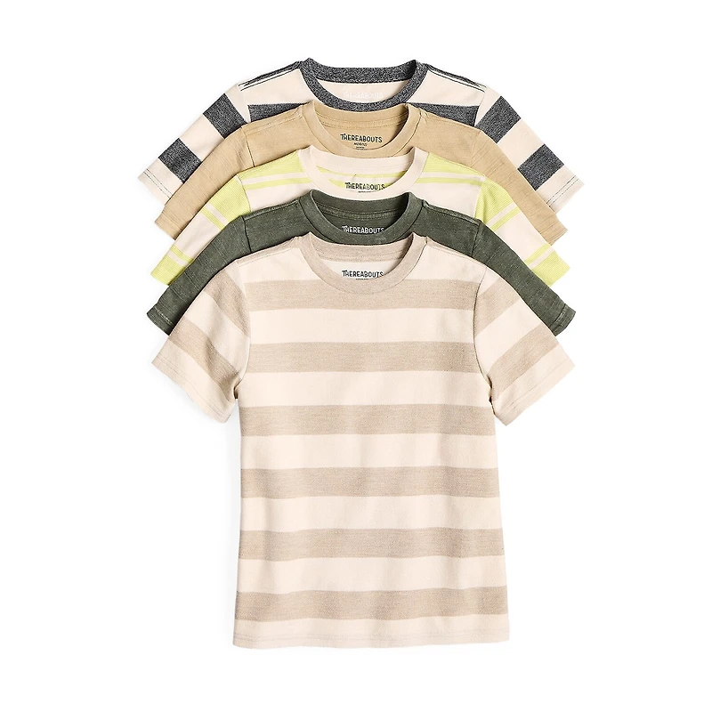 Thereabouts Little & Big Kid Boys Crew Neck Short Sleeve T-Shirt