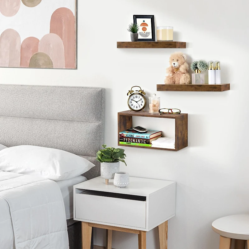 Sorbus Variety 3-Shelf Shelf with Baskets