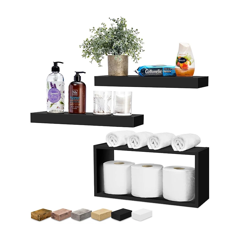 Sorbus Variety 3-Shelf with Baskets
