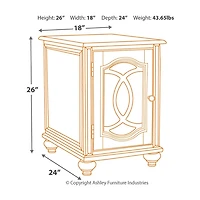 Signature Design by Ashley Realyn Chairside End Table