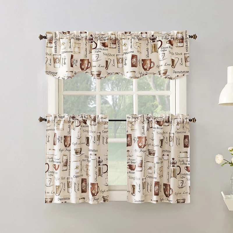 No 918 Berkley Kitchen Rod Pocket Scallop Valance