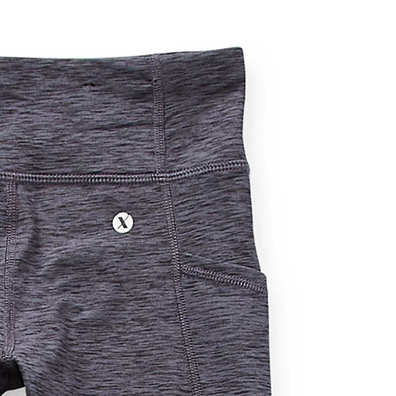 Xersion Little & Big Kid Girls Quick Dry 24" Active Full Length Leggings