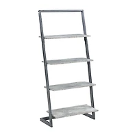 Convenience Concepts Graystone Office And Library Collection 4-Shelf Bookcase