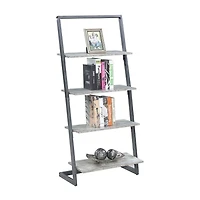 Convenience Concepts Graystone Office And Library Collection 4-Shelf Bookcase