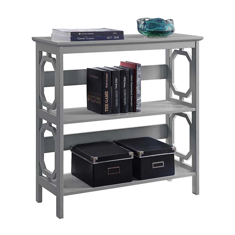 Convenience Concepts Omega Office + Library Collection 3-Shelf Bookcase
