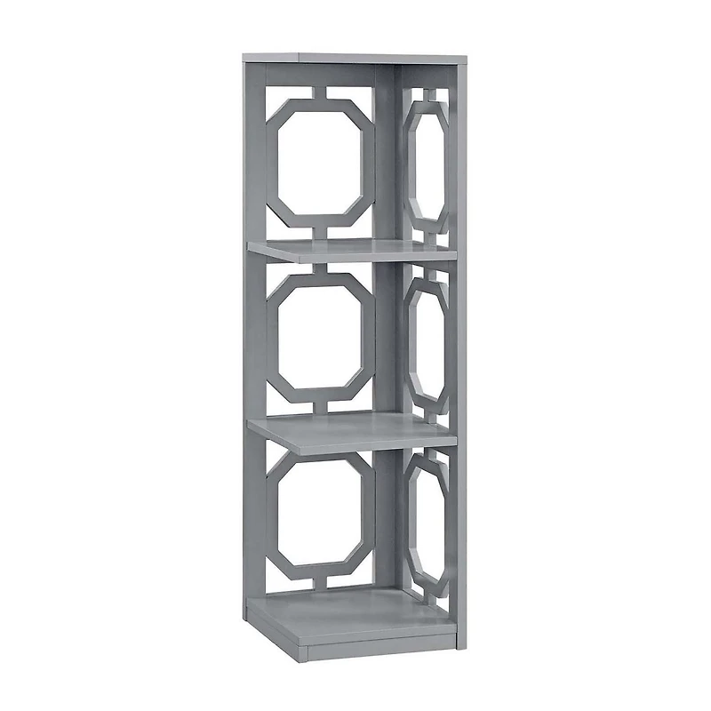 Convenience Concepts Omega Office + Library Collection 3-Shelf Bookcase