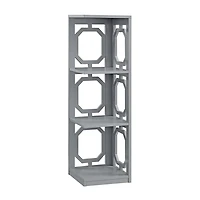 Convenience Concepts Omega Office + Library Collection 3-Shelf Bookcase