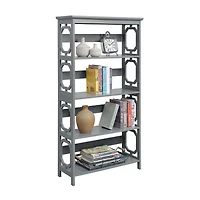 Convenience Concepts Omega Office + Library Collection 5-Shelf Bookcase