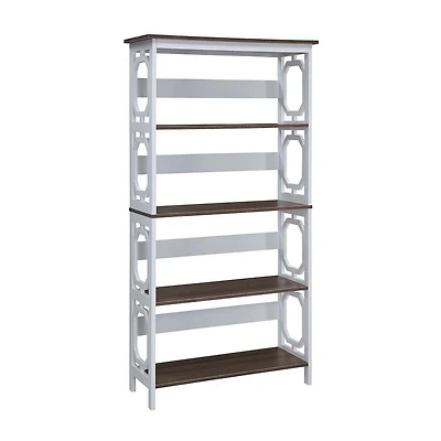 Convenience Concepts Omega Office + Library Collection 5-Shelf Bookcase