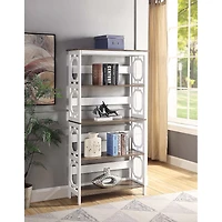 Convenience Concepts Omega Office + Library Collection 5-Shelf Bookcase