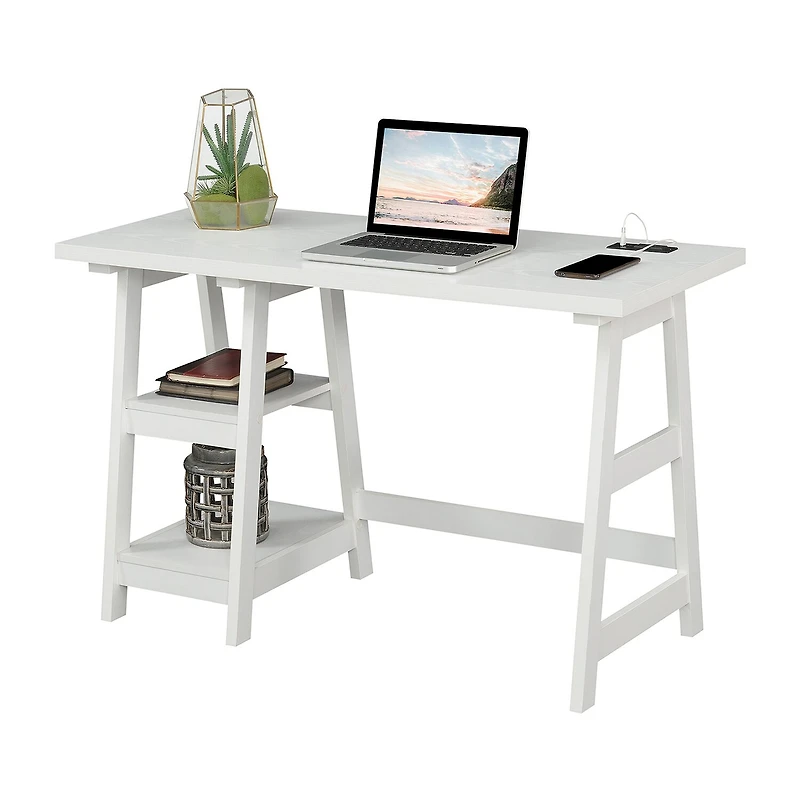 Convenience Concepts Designs2go Office And Library Collection Writing Desk