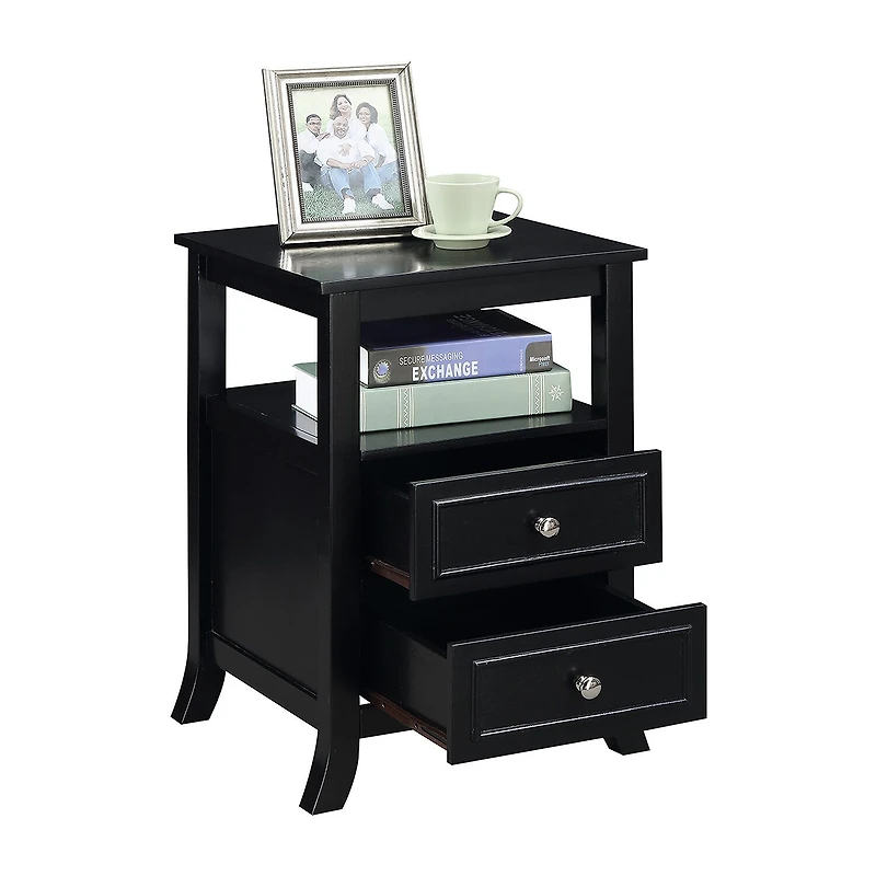 Melbourne 2-Drawer Storage End Table