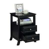 Melbourne 2-Drawer Storage End Table