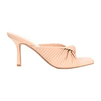 Journee Collection Greer Womens Round Open Toe Stiletto Heel Pumps