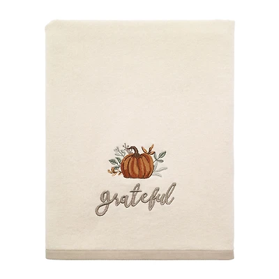 Avanti Grateful Patch Holiday Bath Towel