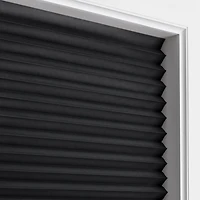 Eclipse 2pk Paper Cordless Blackout Pleated Shade