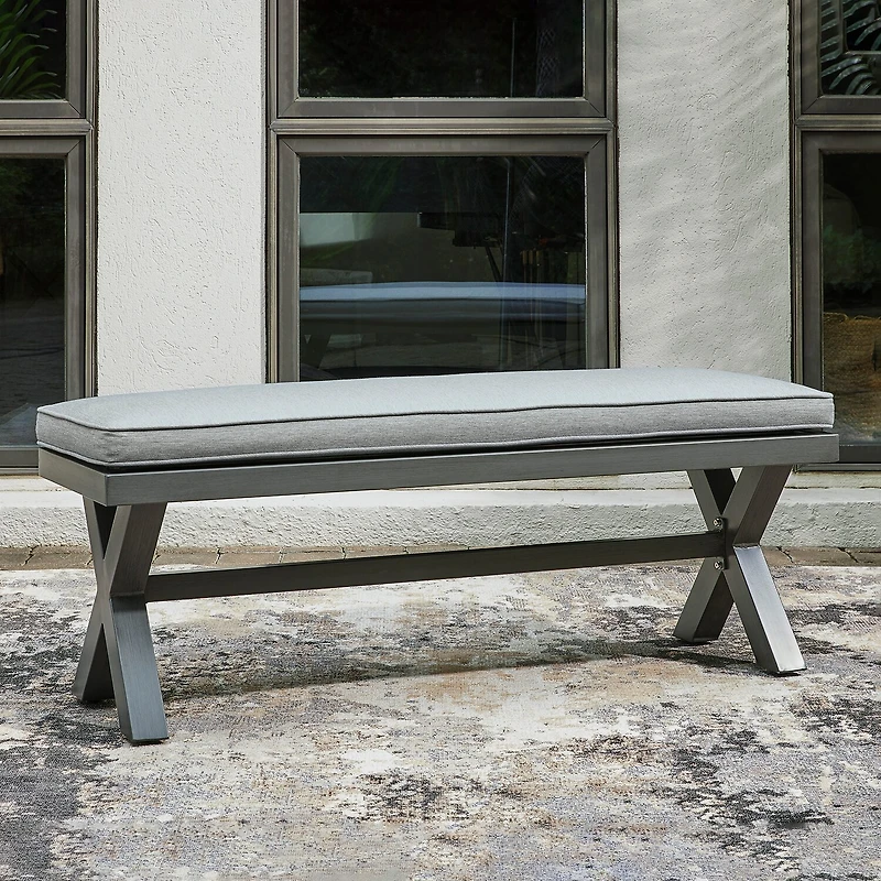 Signature Design by Ashley® Elite Park Removable Cushions Bench