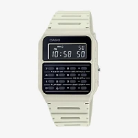 Casio Mens Multi-Function Digital White Strap Watch Ca53wf-8b