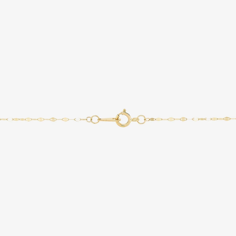 Gold Addiction Womens 14K Gold 18 Inch Y Necklace