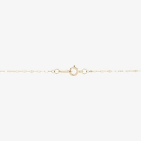 Gold Addiction Lariat Style Womens 14K Gold 18 Inch Y Necklace