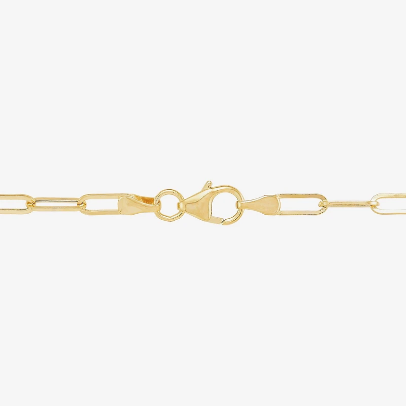 Gold Addiction Lariat Style Womens 10K Gold 18 Inch Y Necklace