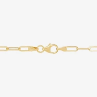 Gold Addiction Lariat Style Womens 10K Gold 18 Inch Y Necklace