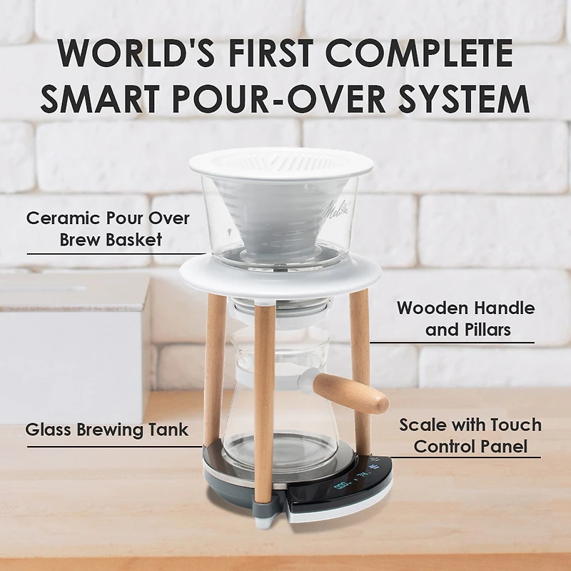 Melitta Smart Pour-Over 2-Cup Pour Over Coffee Maker