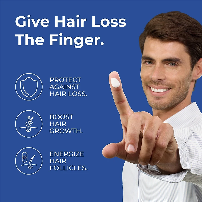 BosleyMD Mens Revive + Foam Hair Mousse 2.1 oz.