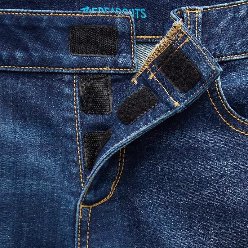 Thereabouts Little & Big Kid Girls Adaptive Superflex Mid Rise Regular Fit Bootcut Jean