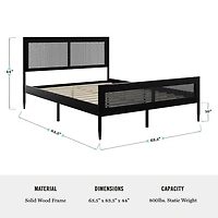 Martha Stewart Jax Platform Bed