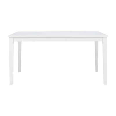 Linon Stansby Rectangular Wood-Top Dining Table