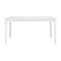 Linon Stansby Rectangular Wood-Top Dining Table