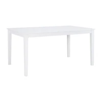 Linon Stansby Rectangular Wood-Top Dining Table