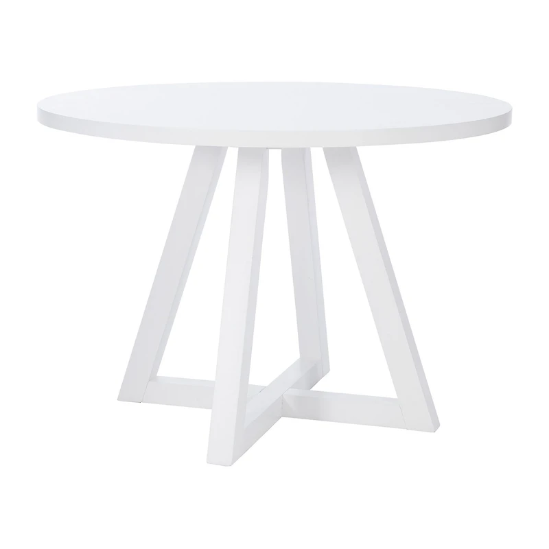 Linon Ternier Round Wood-Top Dining Table