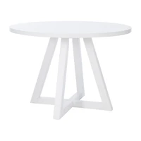 Linon Ternier Round Wood-Top Dining Table