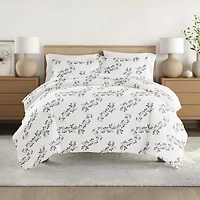 Casual Comfort Premium Ultra Soft 3-pc. Simple Vine Print Duvet Cover Set