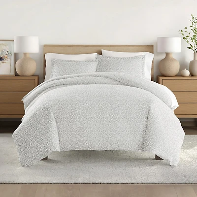 Casual Comfort Premium Ultra Soft 3-pc. Vine Trellis Print Duvet Cover Set