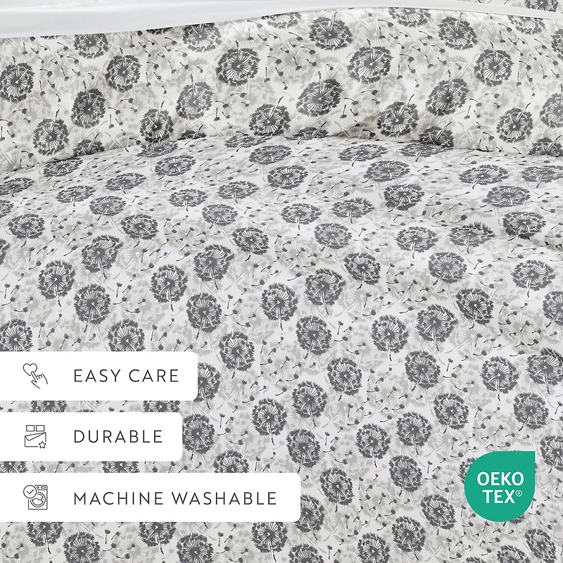 Casual Comfort Premium Ultra Soft 3-pc. Make a Wish Print Duvet Cover Set