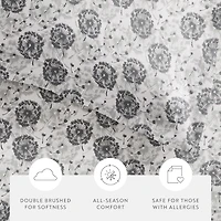 Casual Comfort Premium Ultra Soft 3-pc. Make a Wish Print Duvet Cover Set