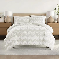 Casual Comfort Ultra Soft Alps Chevron Duvet Set