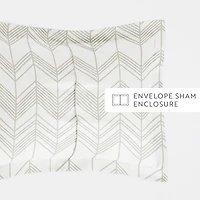 Casual Comfort Ultra Soft Alps Chevron Duvet Set