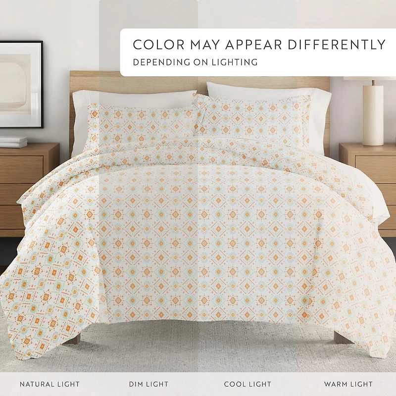 Casual Comfort Premium Ultra Soft Aztec Dreams Duvet Cover Set