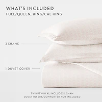 Casual Comfort Premium Ultra Soft Classic Pink Pattern Duvet Cover Set