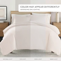 Casual Comfort Premium Ultra Soft Classic Pink Pattern Duvet Cover Set