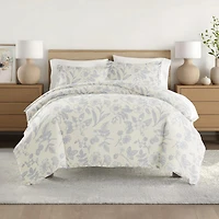 Casual Comfort Premium Ultra Soft Garden Pattern Duvet Cover Set