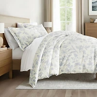 Casual Comfort Premium Ultra Soft Garden Pattern Duvet Cover Set