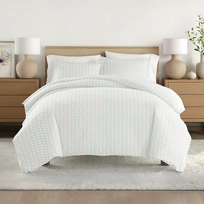 Casual Comfort Premium Ultra Soft Lights Duvet Cover Set
